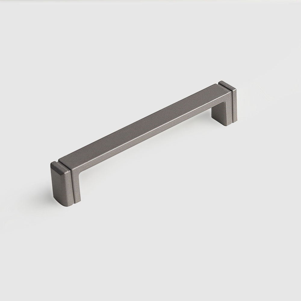 Modern Minimalist Zinc Alloy Square Cabinet Handle