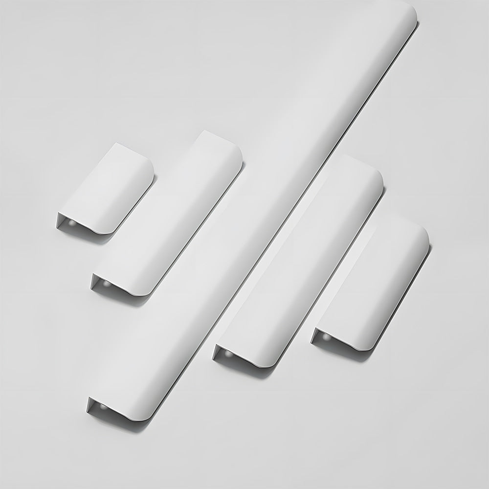 Long Multicolored Simple Invisible Finger Cabinet Drawer Handle