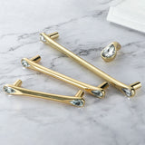 Luxury Crystal Glass Cabinet Handles