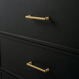 Vintage Spherical Brass Cabinet Handles