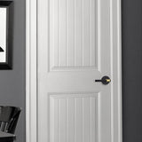 Black and Gold Interior Door Lever Handle for Bedroom Bathroom