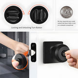 Classic Interior Round Door Knobs for Bedroom or Bathroom