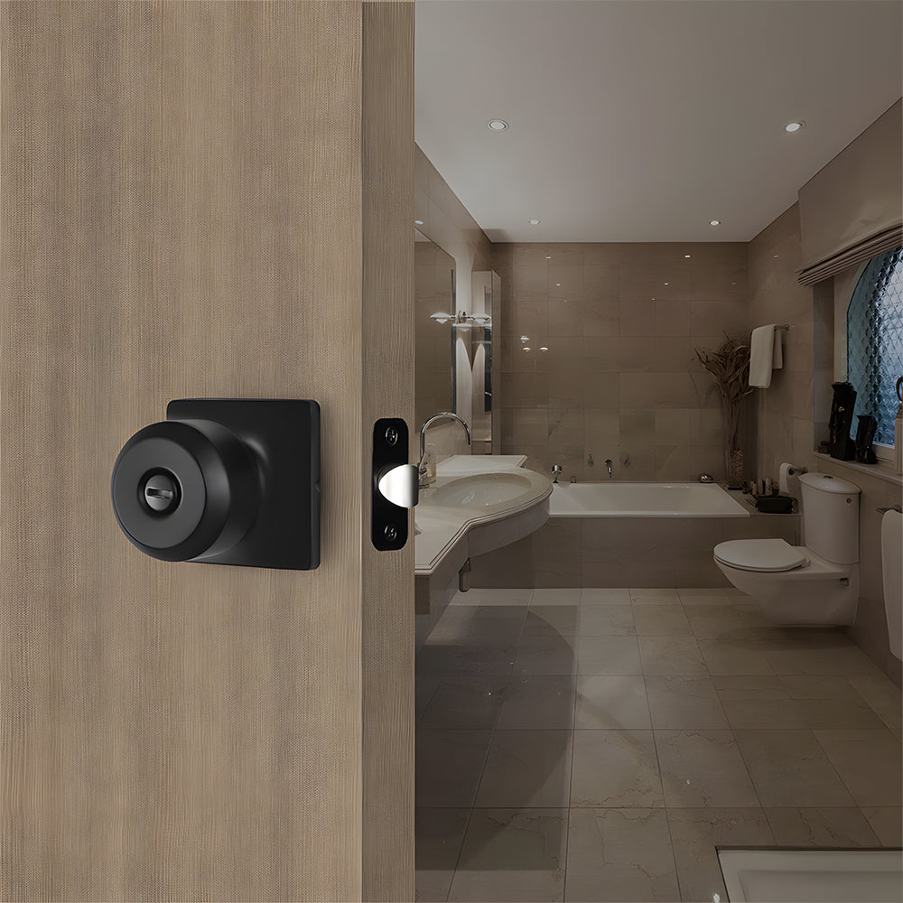 Classic Interior Round Door Knobs for Bedroom or Bathroom