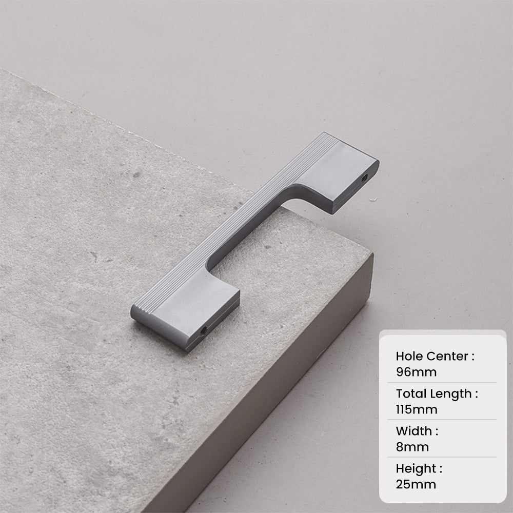 Aluminum Alloy Extended Cabinet Handles Drawer Knobs for Kitchen