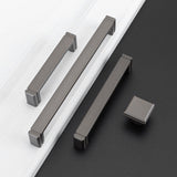 Modern Minimalist Zinc Alloy Square Cabinet Handle