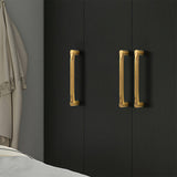 Contemporary Brass Kitchen Cabinet Handles