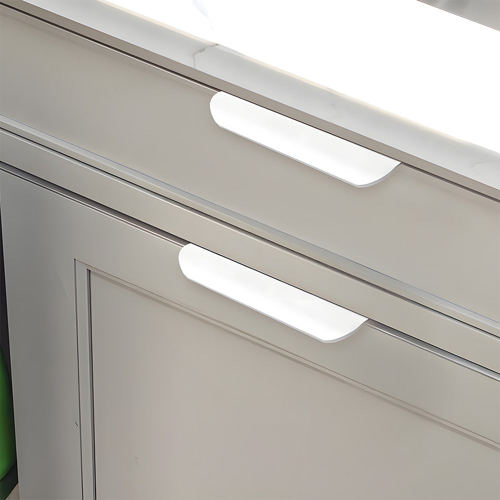 Multicolored Simple Invisible Finger Cabinet Drawer Handle