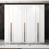 Gold Minimalist Classic Aluminum Long Edge Cabinet Handles