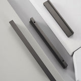 Solid Brass Door Handles Modern Fashion Grey Cabinet and Drawer Hardware Pulls