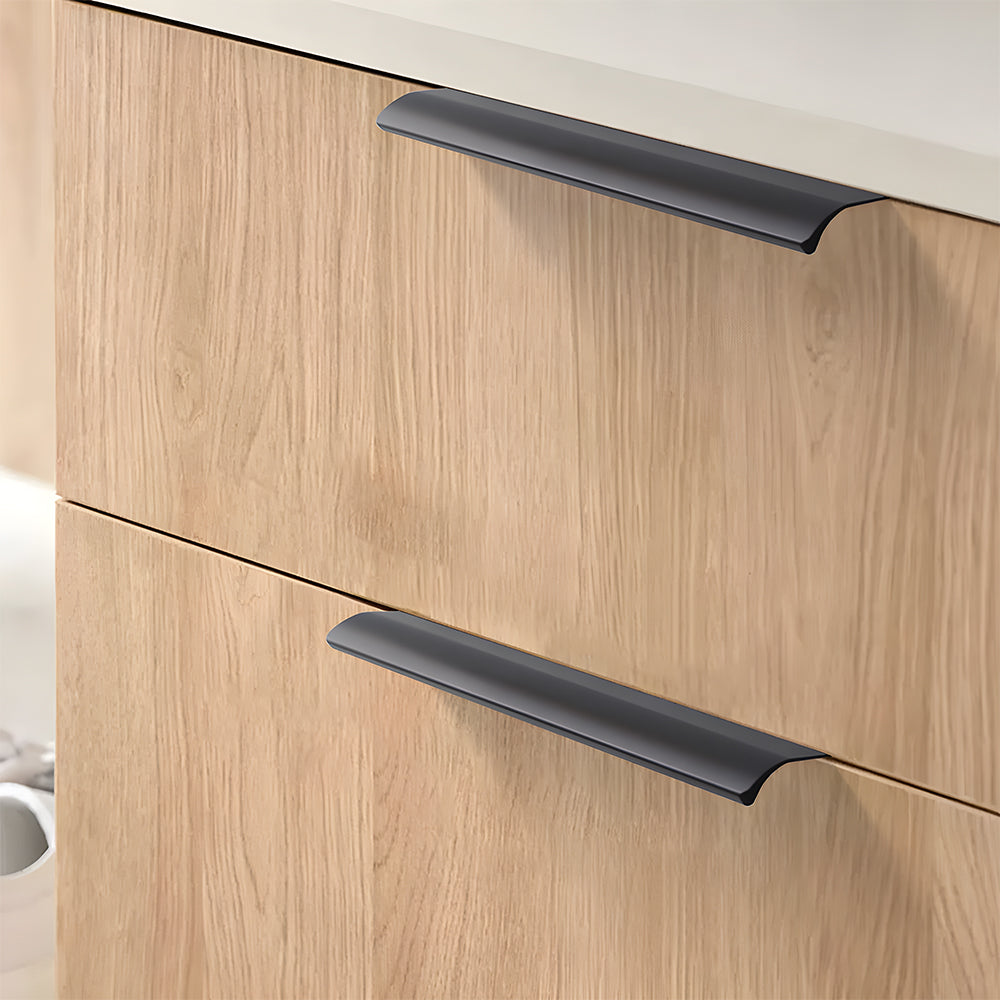 Aluminum Alloy Wardrobe Door Invisible Edge Cabinet Handles