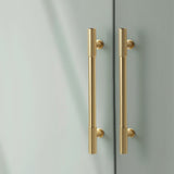 Gold Luxury Stripe High-end Kitchen Drawer Pulls