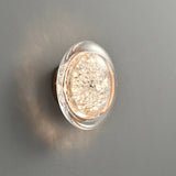 Acrylic round wall light
