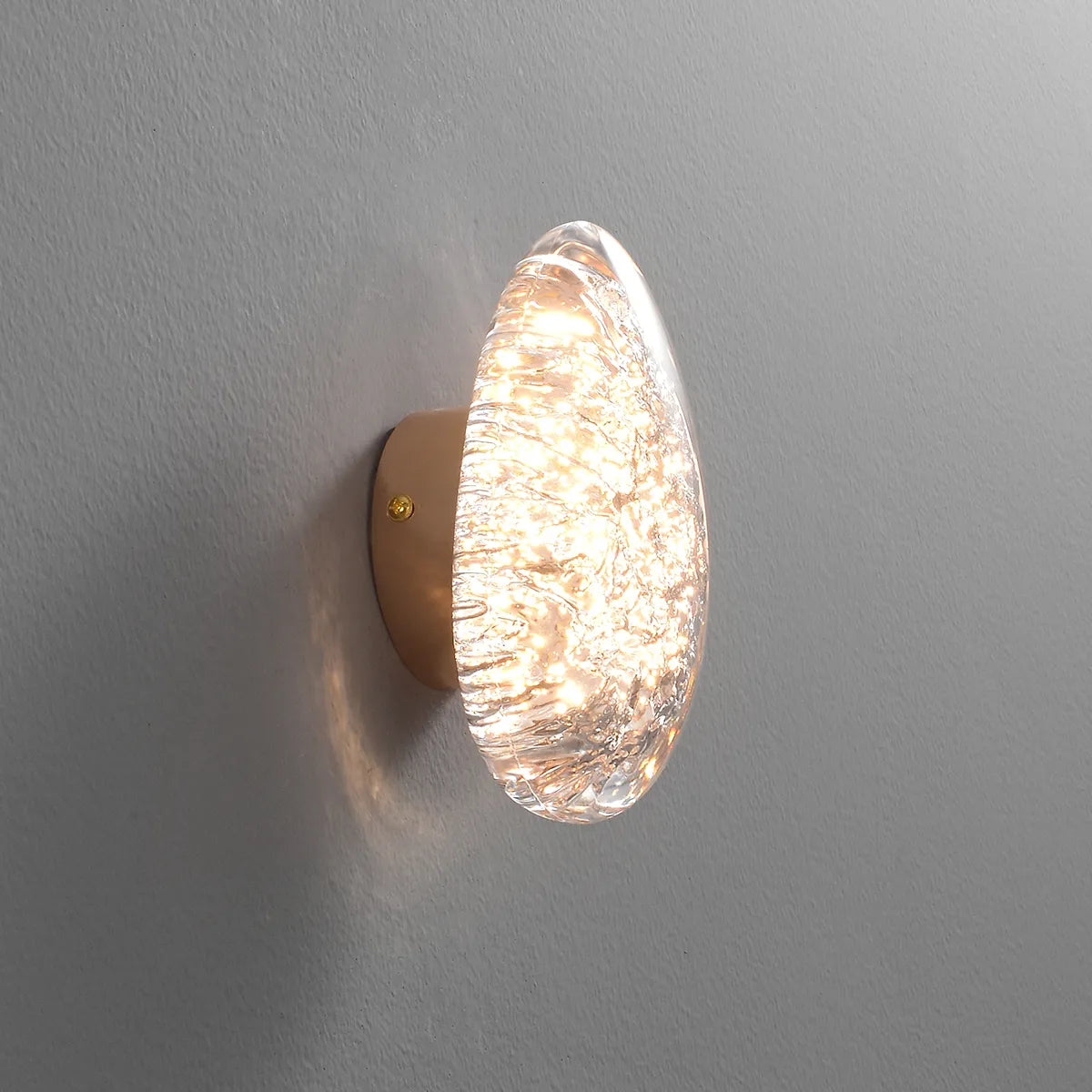 Acrylic wall light
