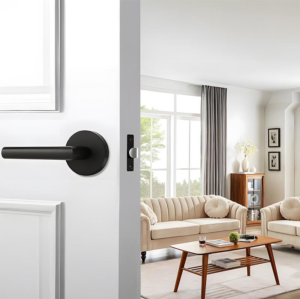 Zinc Alloy Closet Door Lever Handles for Hallway Doors