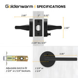 Round Interior Door Levers Handles