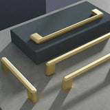 Simple Zinc Alloy Kitchen Cabinet Handles