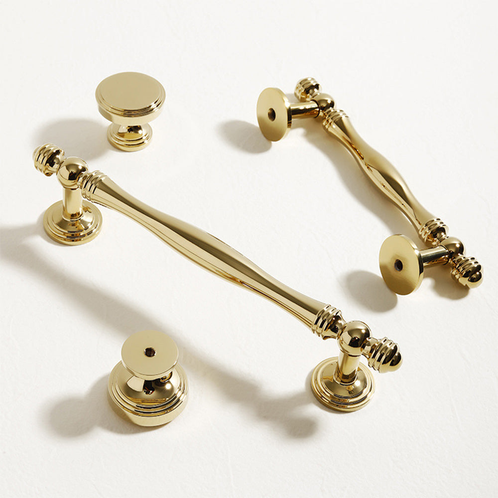 Modern Aristocratic Gold Cabinet Handles