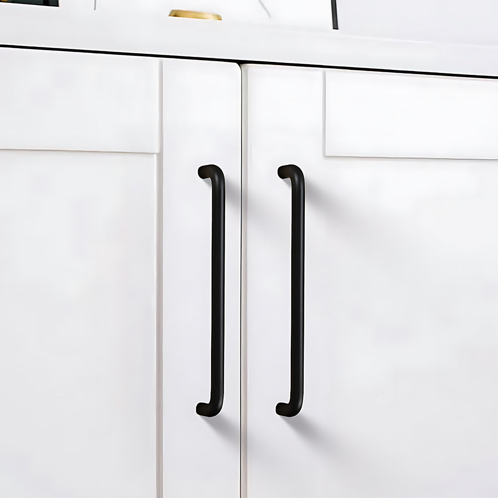 Simple Aluminum Alloy Rounded Arc Cabinet Handle