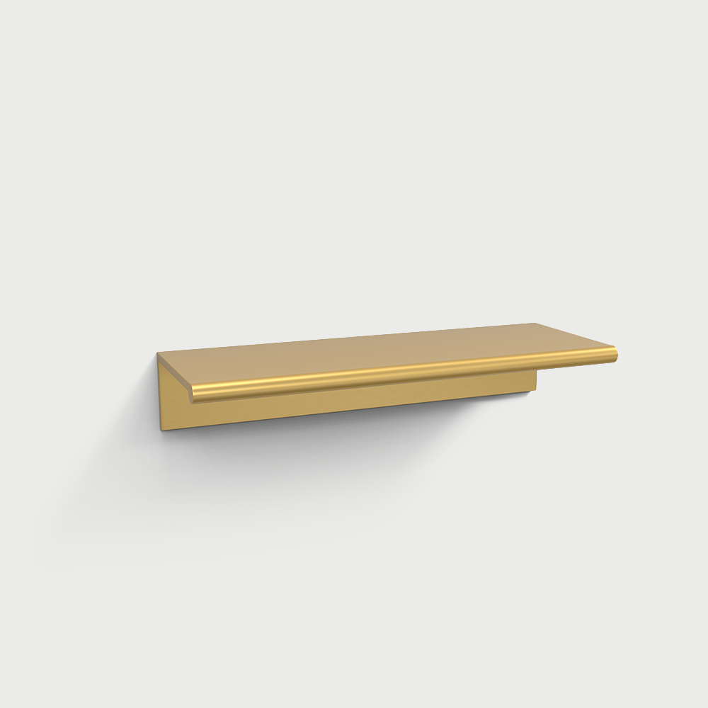 Brushed Gold Kitchen Cabinet Finger Pulls