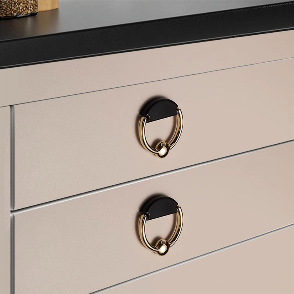 Modern Two-Tone Cabinet Handles Wardrobe Pulls