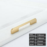 Modern  Aluminum Alloy Long Cabinet and Drawer Handles