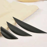 Half Moon Finger Edge Cabinet Handles Door Hardware