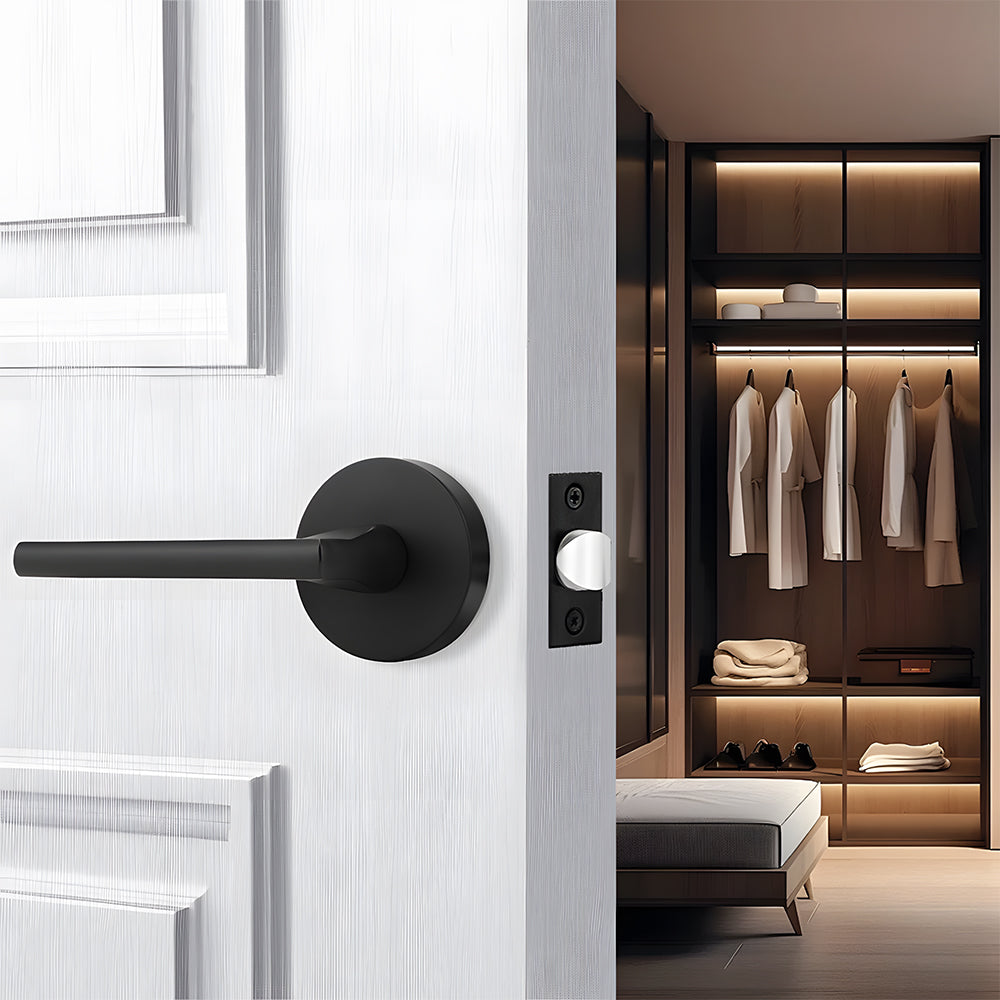 Round Interior Door Levers Handles