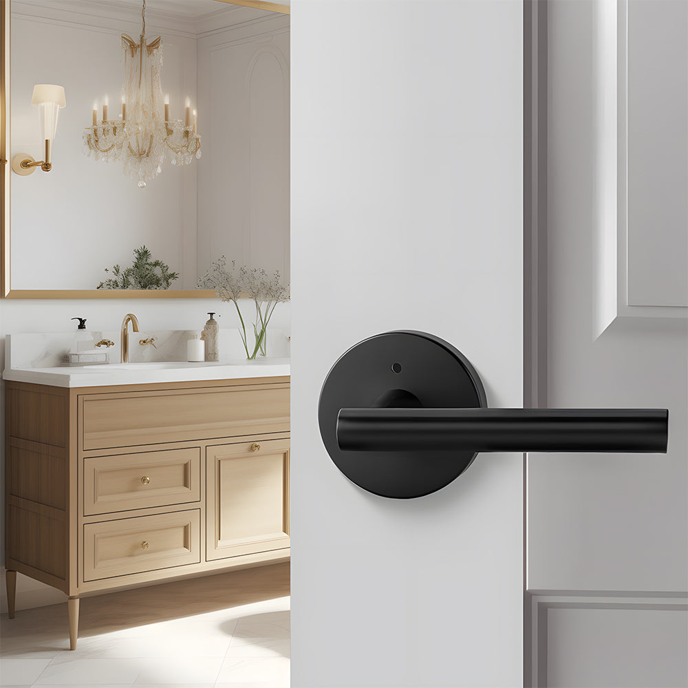 Zinc Alloy Heavy Door Handle Interior Door Levers for Bedroom