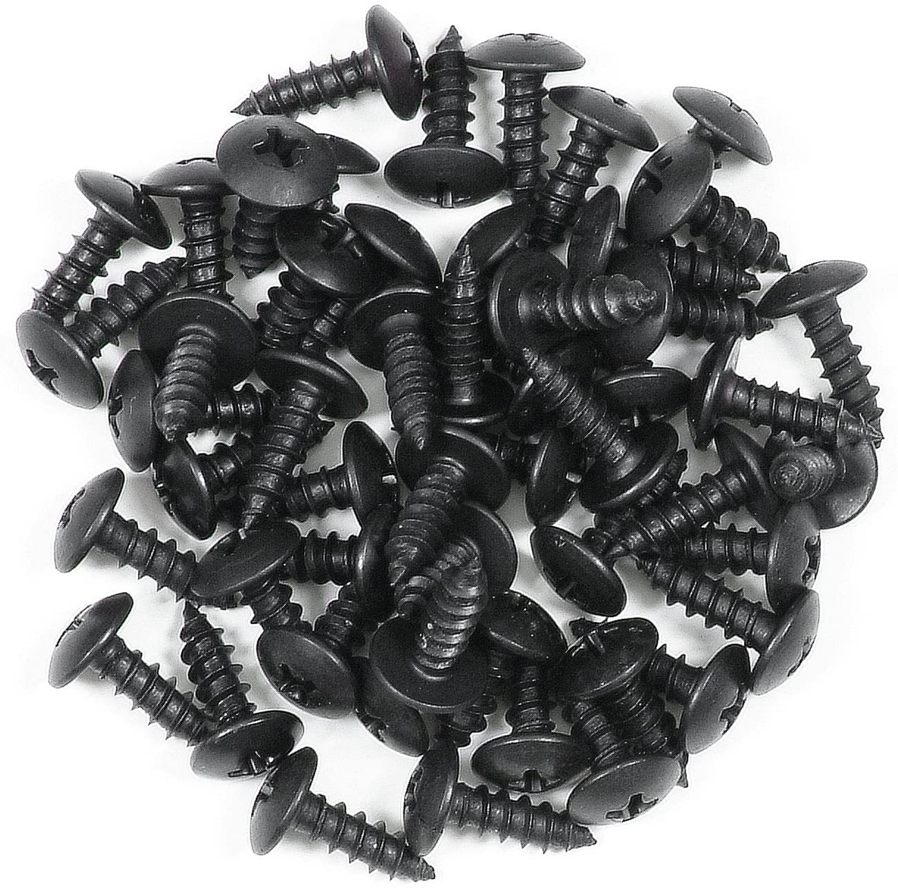 Goldenwarm 8 x 1/2" Wood Screw Alloy Steel Standard Thread Truss Head Screw