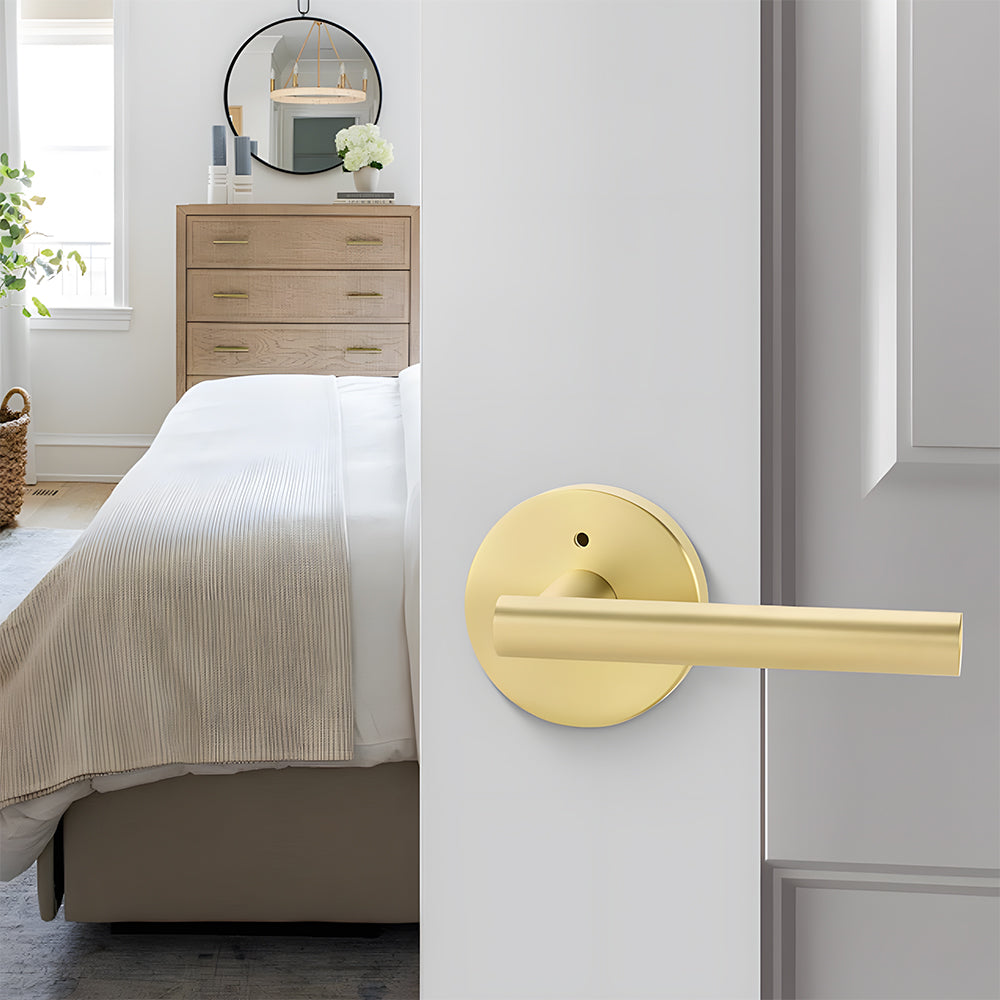Zinc Alloy Heavy Door Handle Interior Door Levers for Bedroom