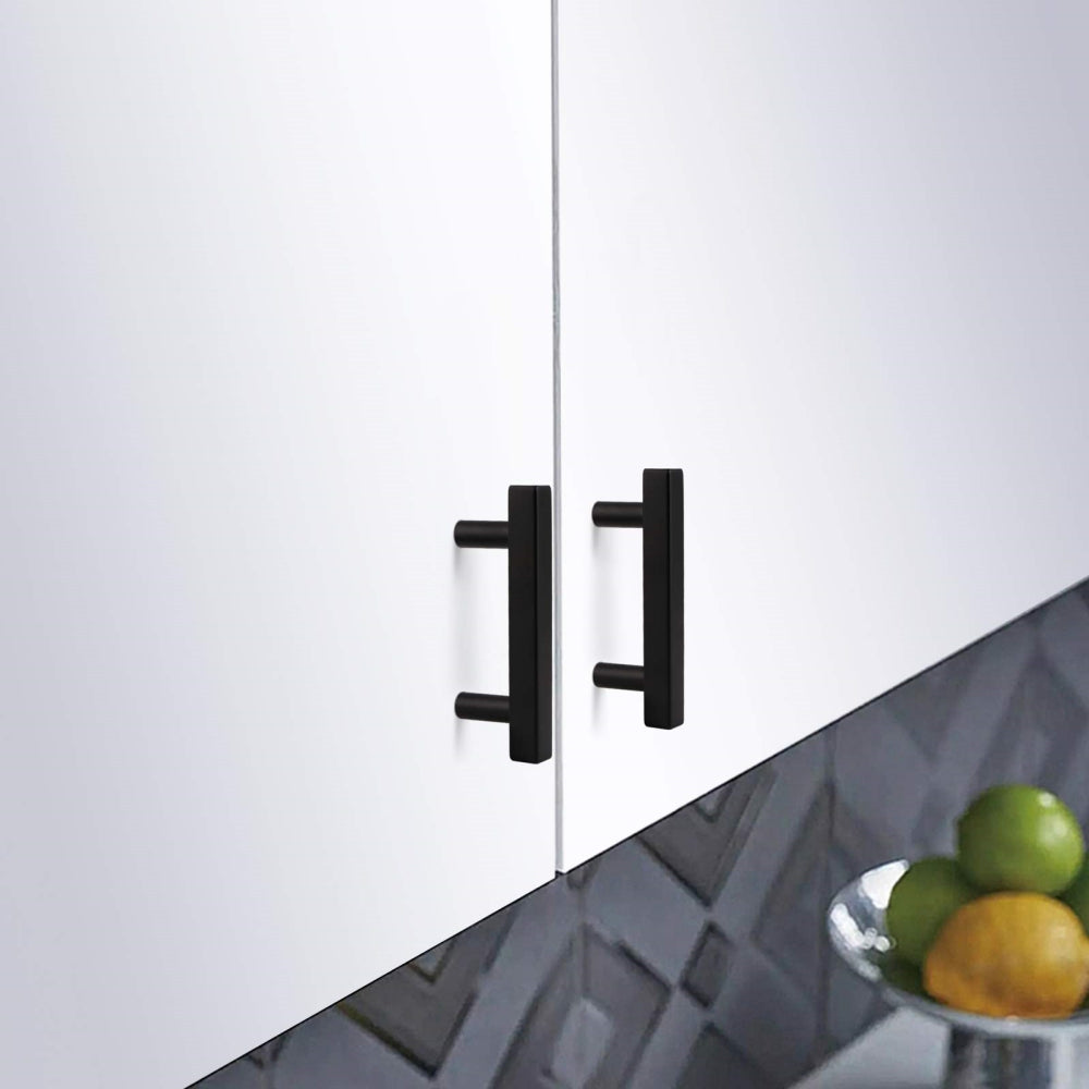 Matte Black Hardware Kitchen Drawer Handles