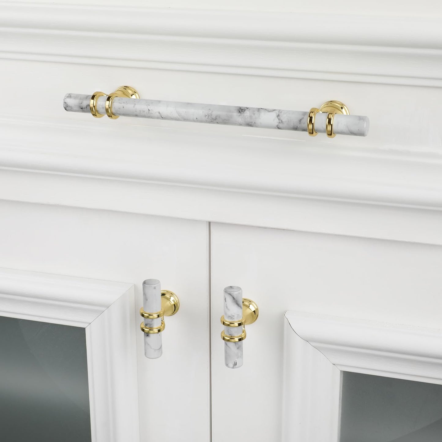 T-Bar Zinc Alloy Base Cabinet Handles