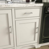 Cabinet Pulls Black & Silver Solid Aluminum Alloy Kitchen Handles
