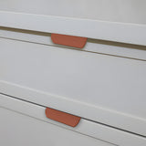 Multicolored Simple Invisible Finger Cabinet Drawer Handle