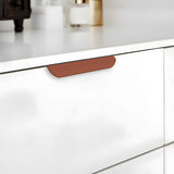 Multicolored Simple Invisible Finger Cabinet Drawer Handle