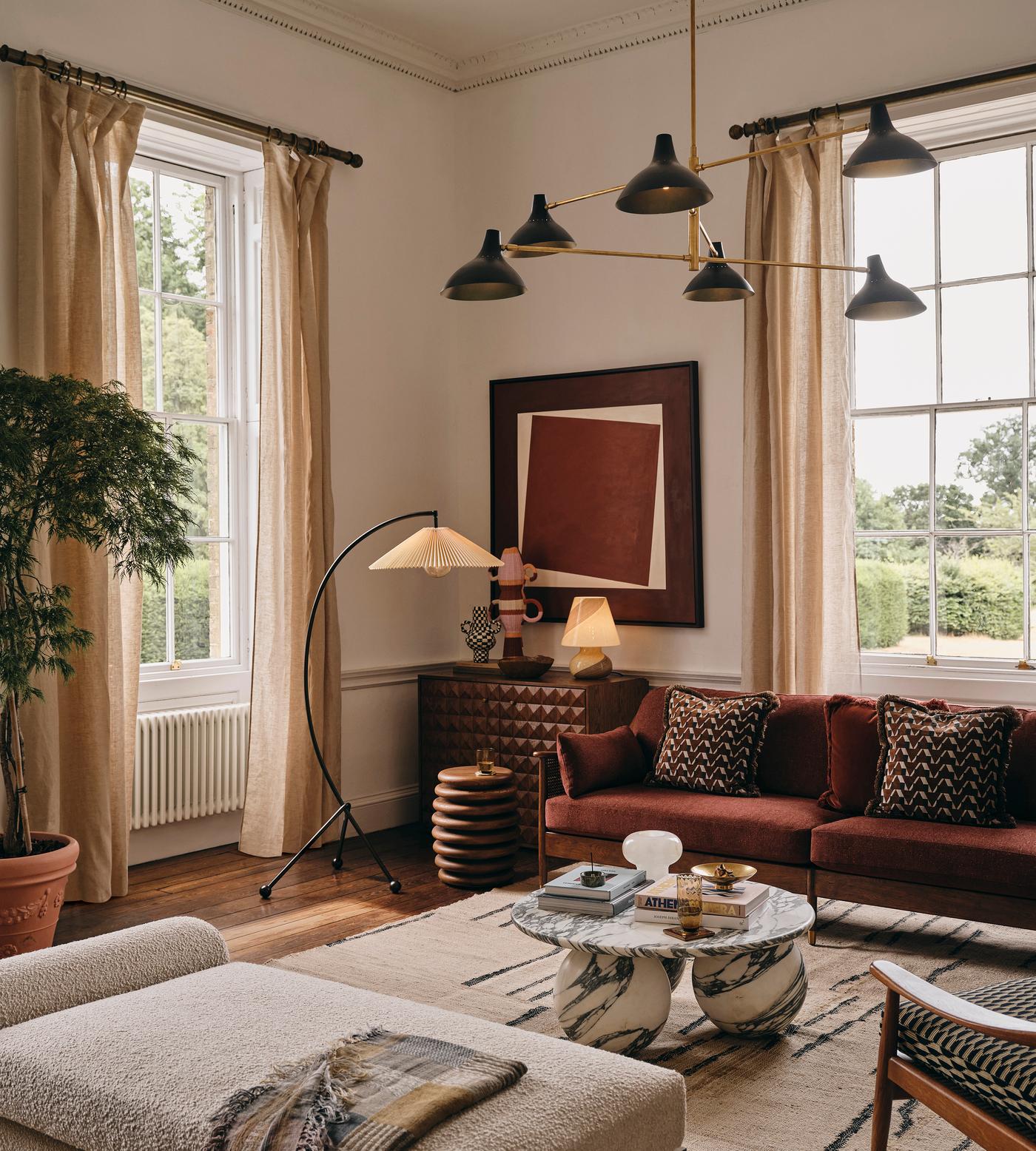 Oliver Mid Century Chandelier