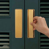 Sleek Hidden Embedded Cabinet Handles