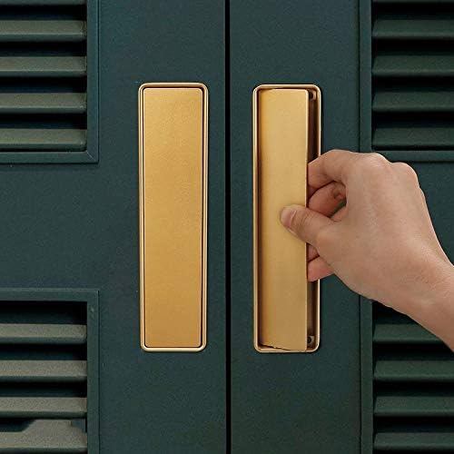Sleek Hidden Embedded Cabinet Handles