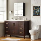 Square Brushed Gold Cabinet Pulls  For Kitchen
