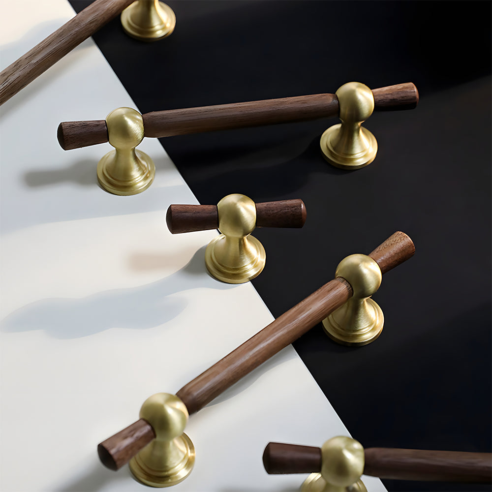 Luxurious Solid Brass Wood Cabinet Pulls