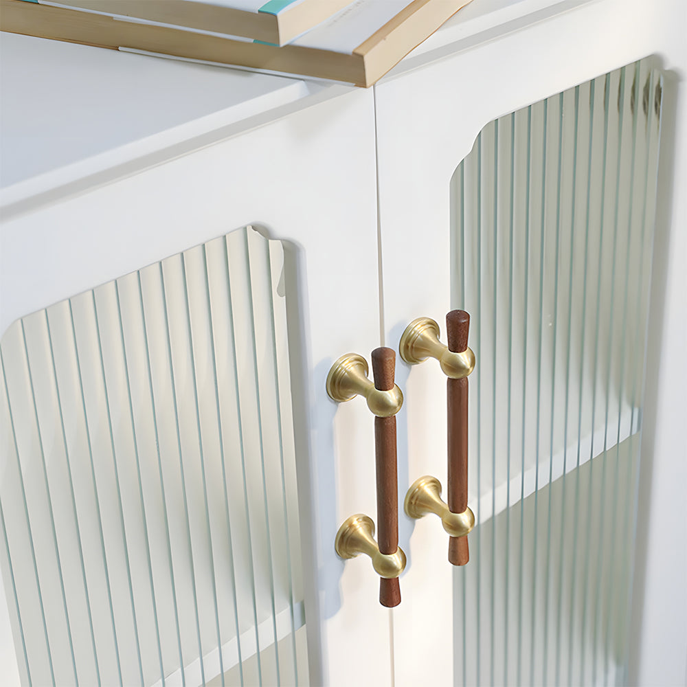 Luxurious Solid Brass Wood Cabinet Pulls