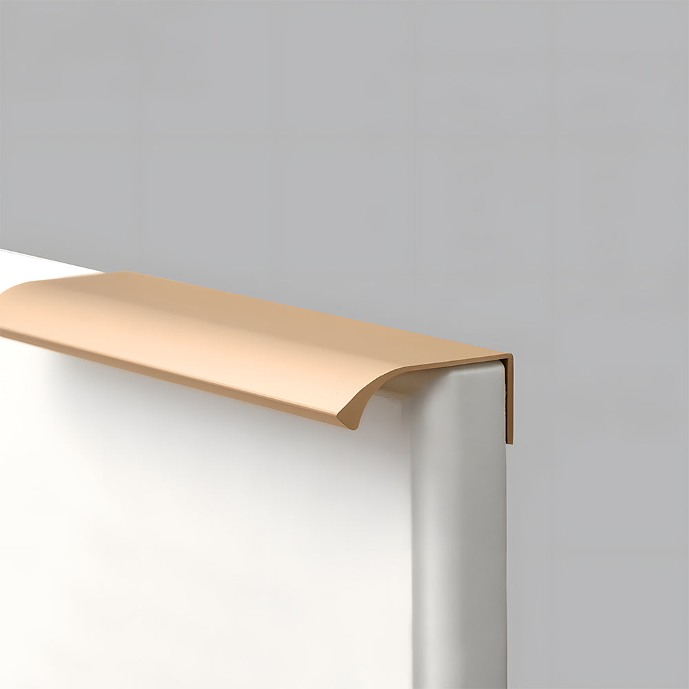 Aluminum Alloy Wardrobe Door Invisible Edge Cabinet Handles