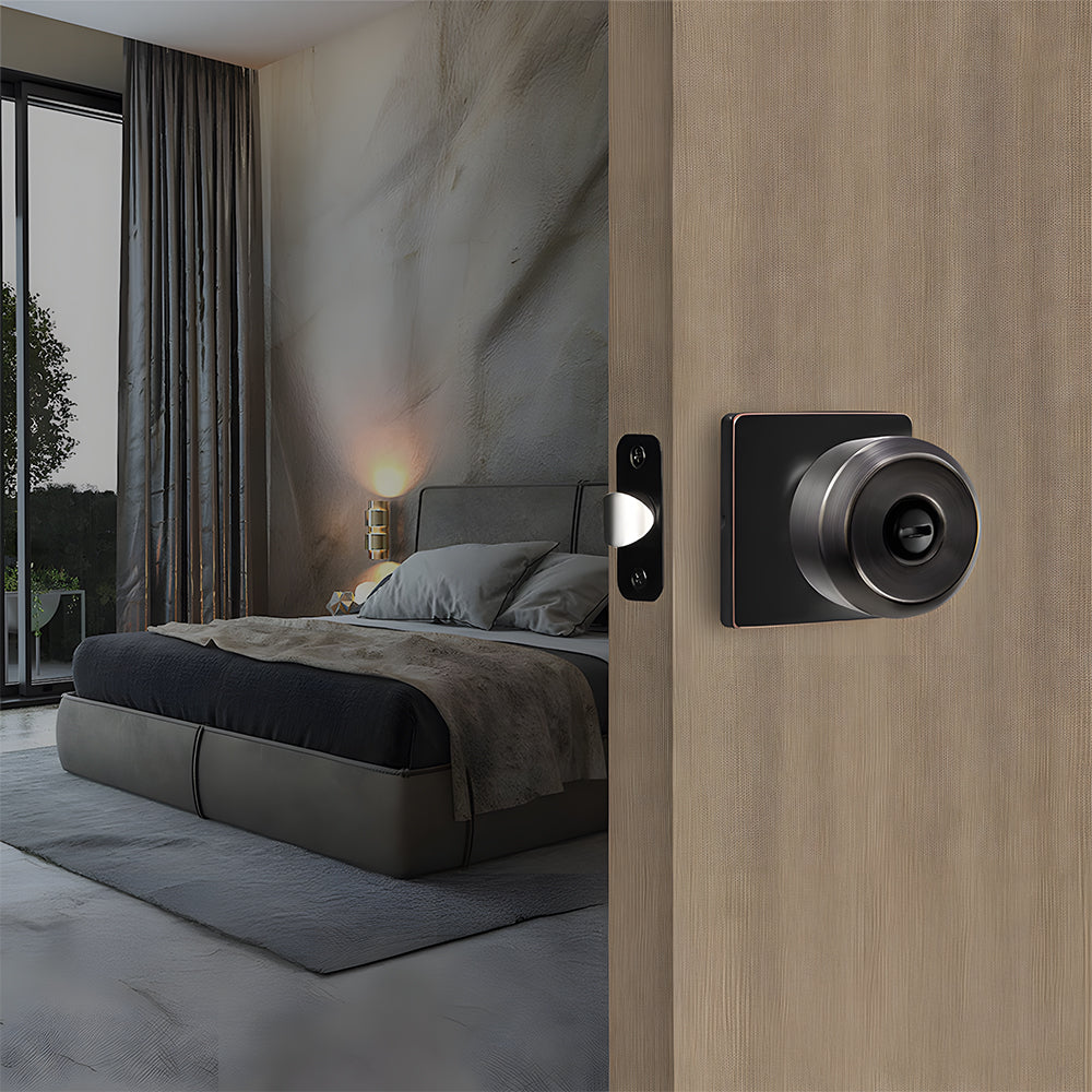 Classic Interior Round Door Knobs for Bedroom or Bathroom