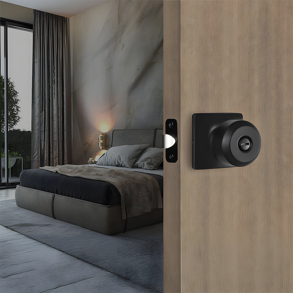 Classic Interior Round Door Knobs for Bedroom or Bathroom