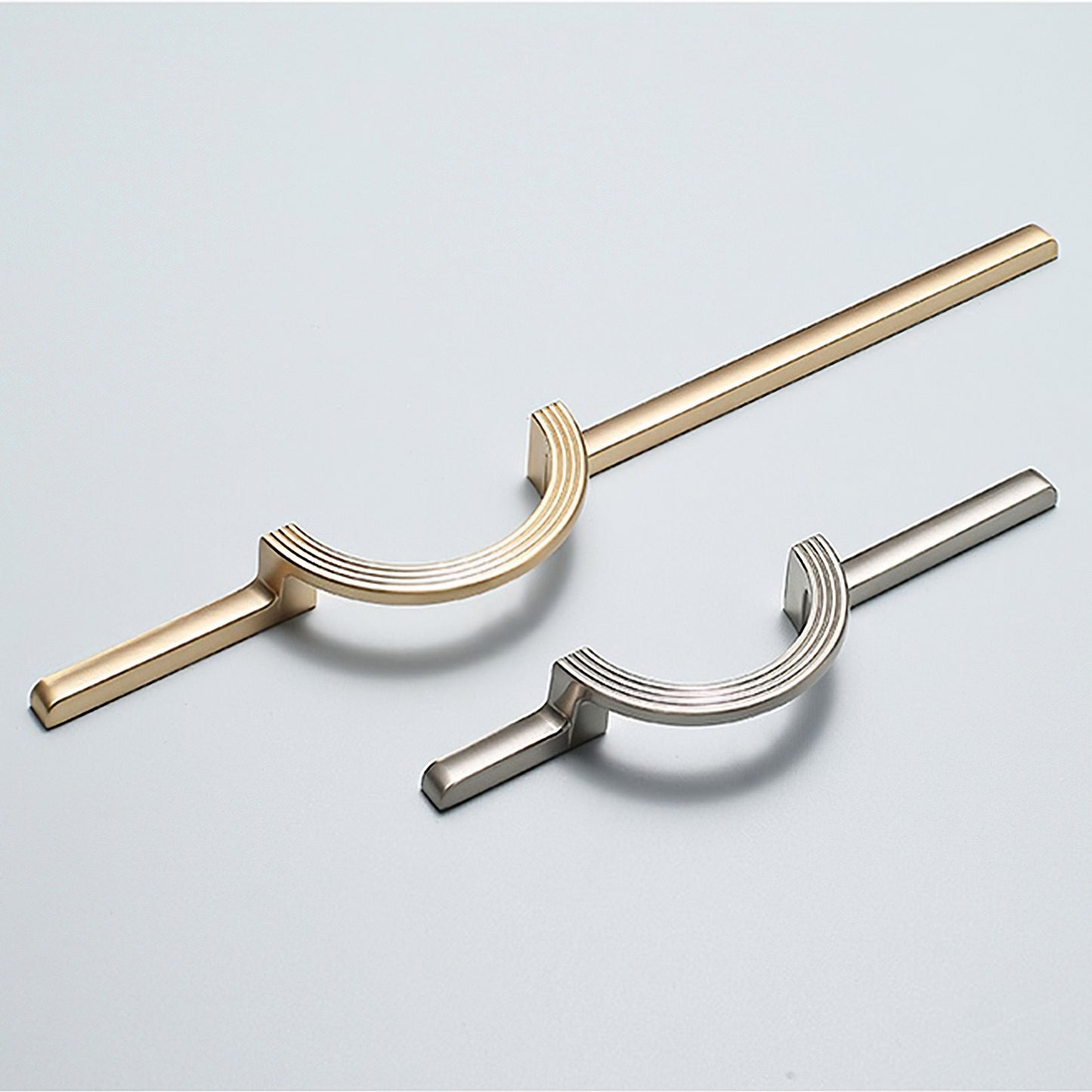 Modern Simple Semicircular Long Cabinet Door Handle