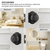 ‎Stainless Steel Interior Door Privacy & Passage Door Knob