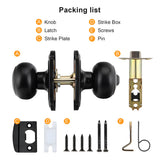‎Stainless Steel Interior Door Privacy & Passage Door Knob