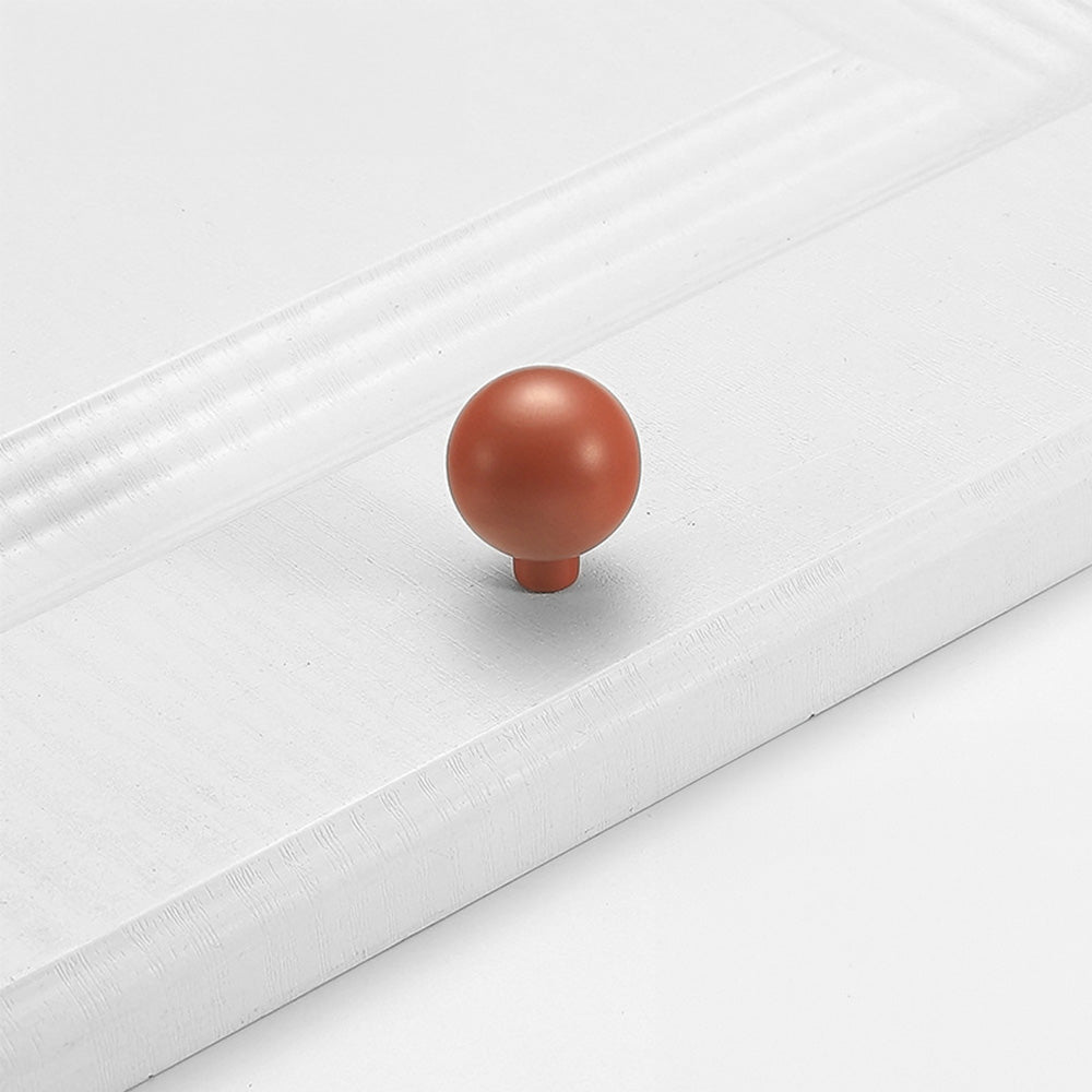Simple French Style Zinc Alloy Color Cabinet Door Knobs