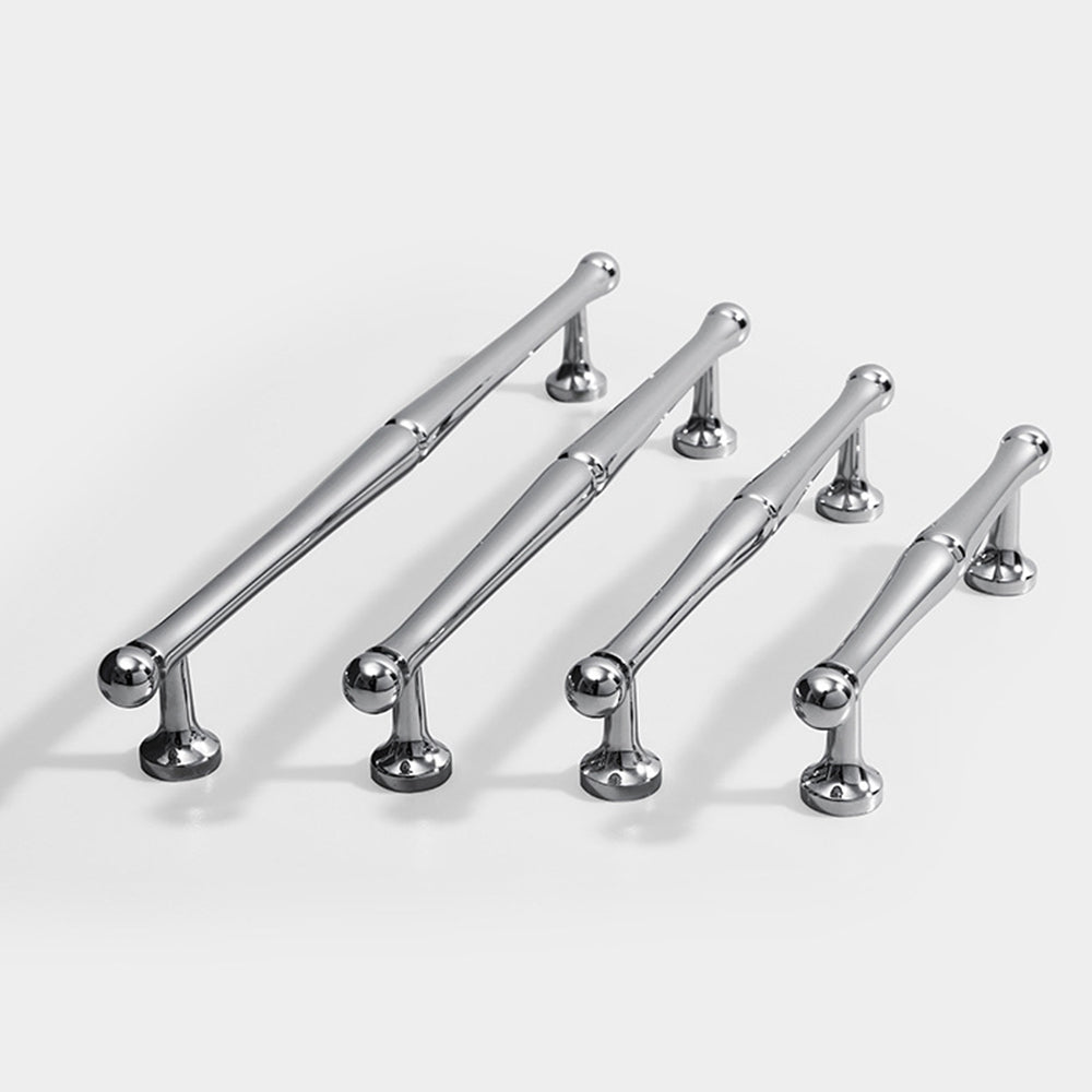 Modern Bright Chrome Brass Drawer Handle Kitchen Bar Furniture Handle