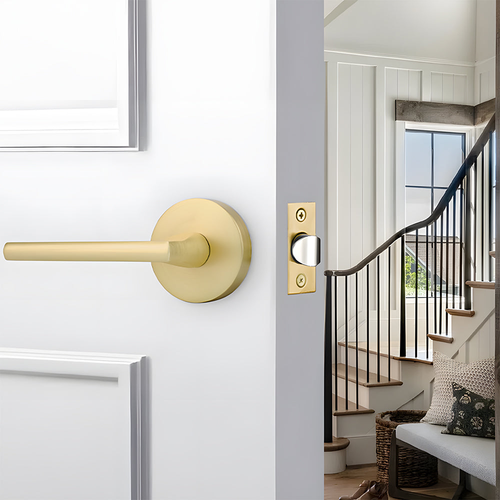 Round Passage Hallway Dining Room Interior Door Levers